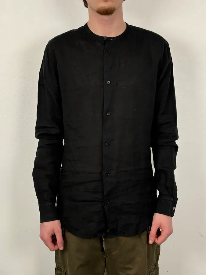 Hermès Black Linen Shirt  fPnqCmy 1