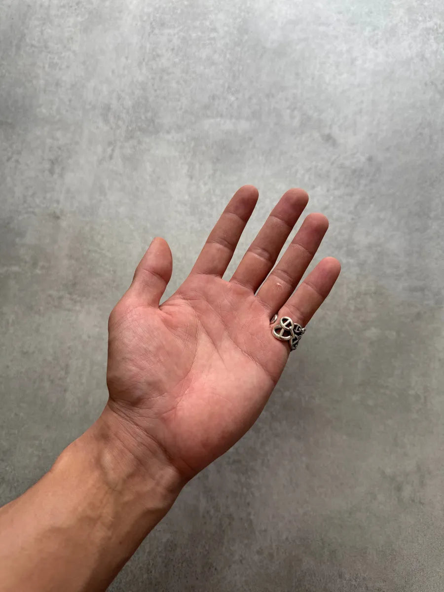 Hermès Chaîne d’Ancre 925 Silver Ring EGhvnOA 5