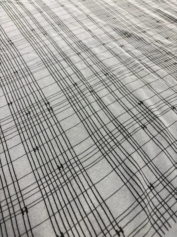 2000s Hermès Grey Plaid Polo Shirt zQJllyC 4