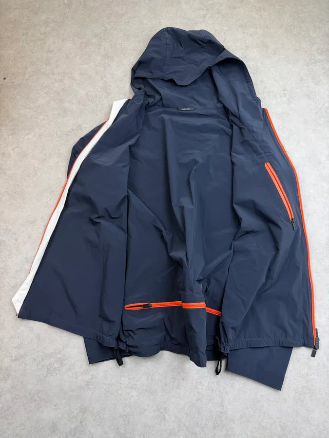 Hermès Navy & Orange Hooded Windbreaker Jacket HbHfTBm 10