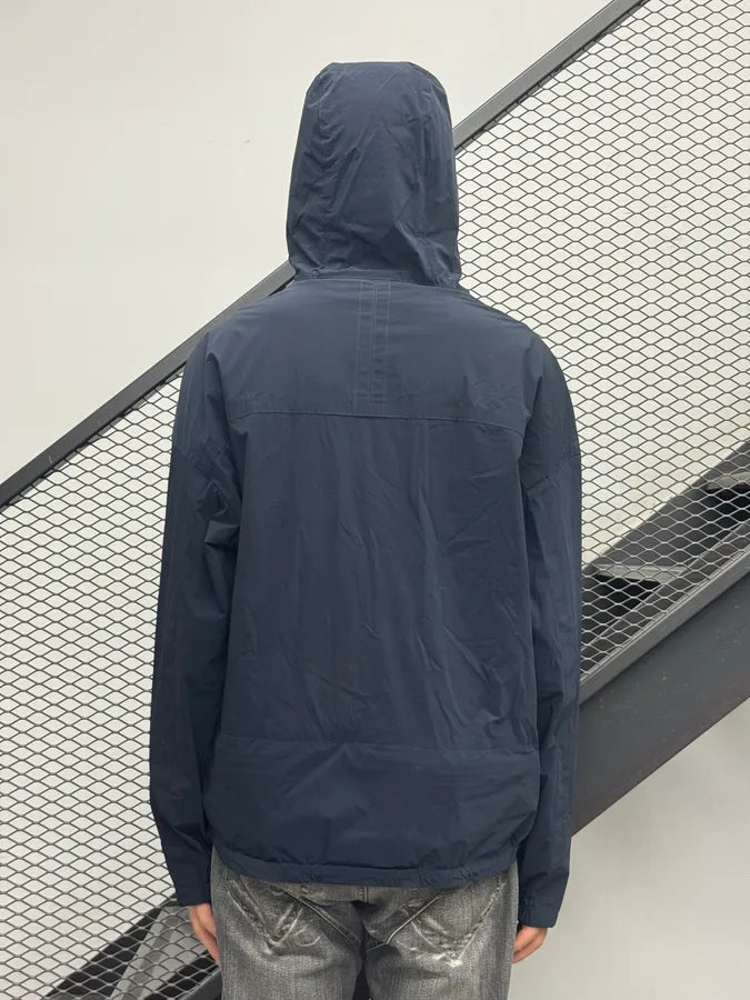 Hermès Navy & Orange Hooded Windbreaker Jacket HbHfTBm 2