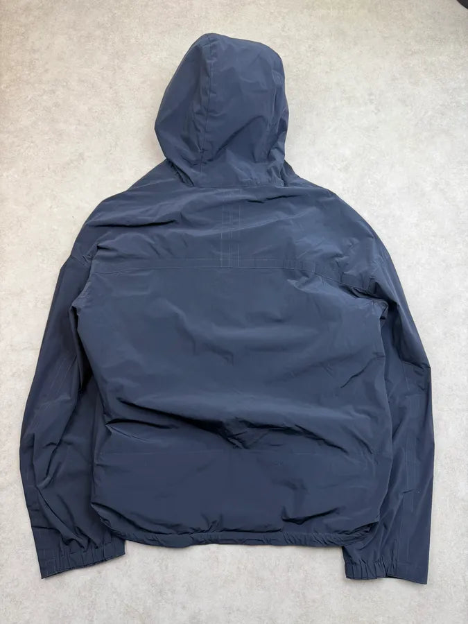 Hermès Navy & Orange Hooded Windbreaker Jacket HbHfTBm 3