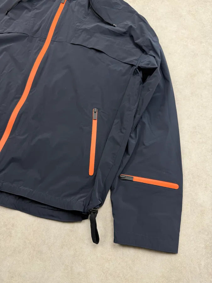Hermès Navy & Orange Hooded Windbreaker Jacket HbHfTBm 4