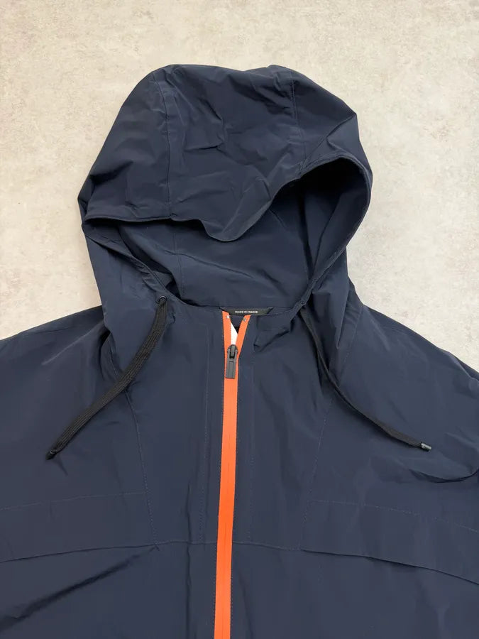 Hermès Navy & Orange Hooded Windbreaker Jacket HbHfTBm 5