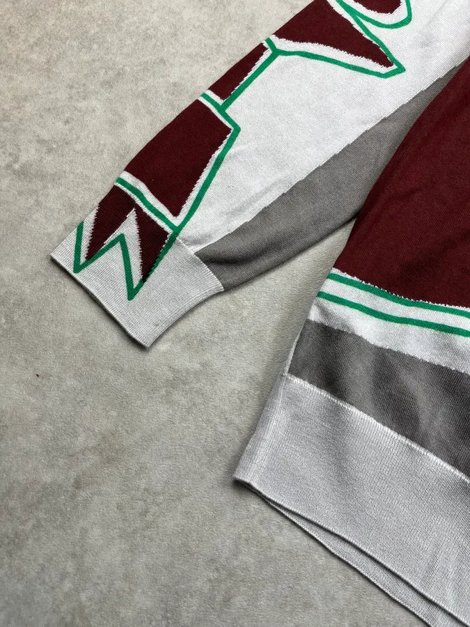 Hermès Sample Abstract World Grey Sweater florkfY 5