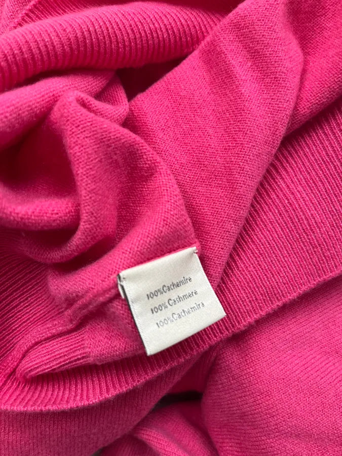 Hermès Sample Pink Minimalist Half Zip Sweater OhjBqBs 7