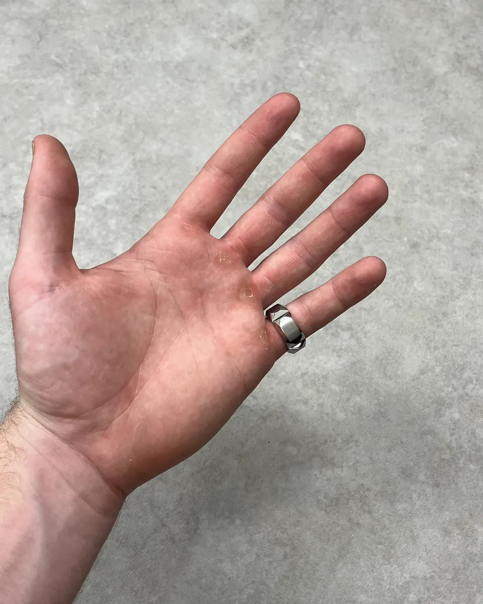 Hermès Silver Sac à Dépêches Ring VVQGmIG 5