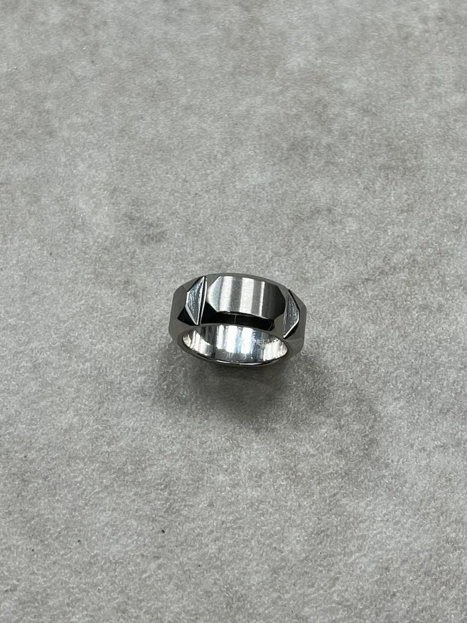 Hermès Silver Sac à Dépêches Ring VVQGmIG 6