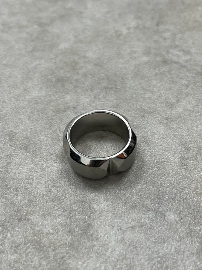 Hermès Silver Sac à Dépêches Ring VVQGmIG 7