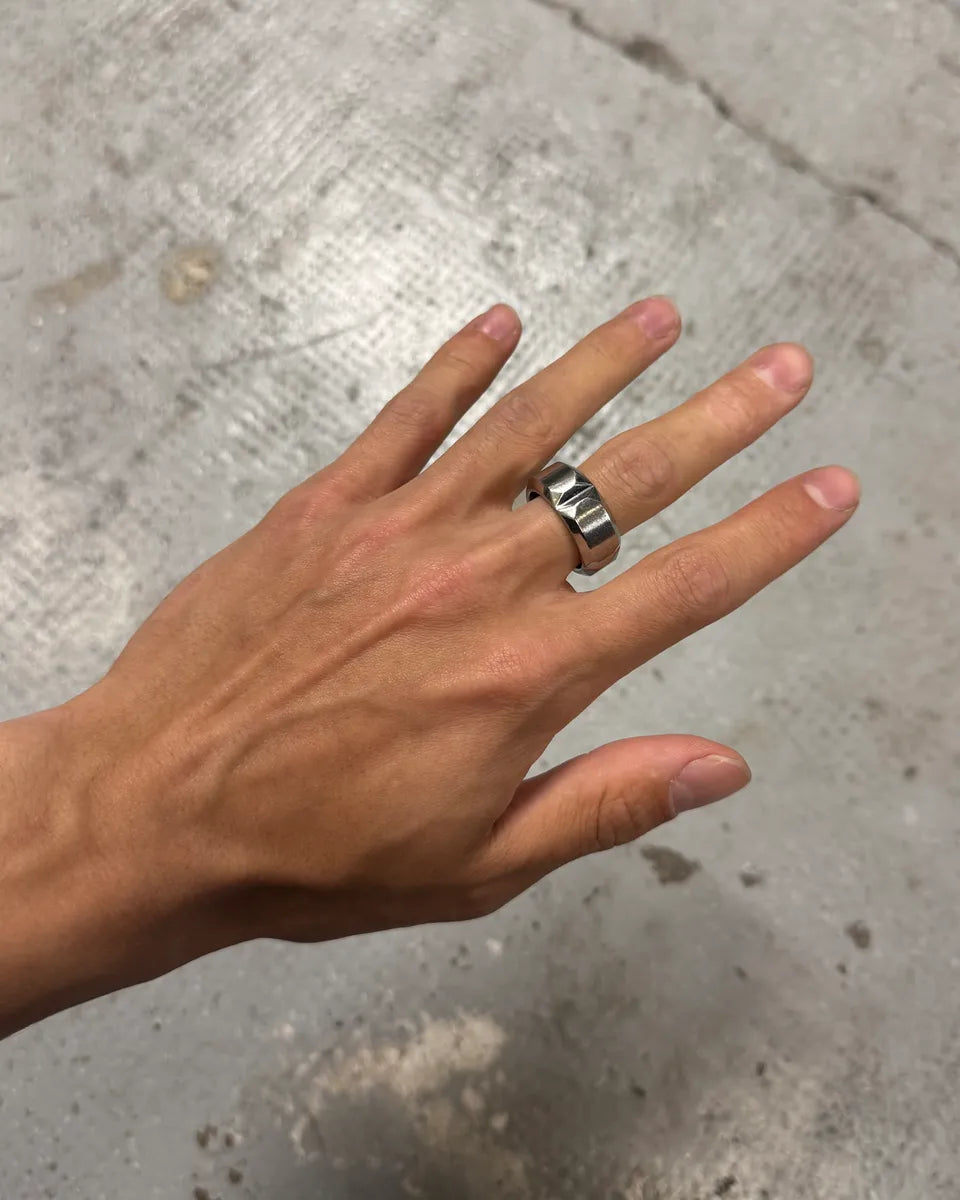 Hermès Silver Sac à Dépêches Ring (OS) egsuaMb 0