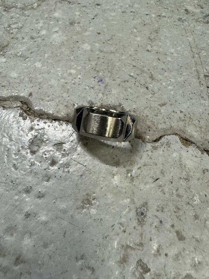 Hermès Silver Sac à Dépêches Ring (OS) egsuaMb 4