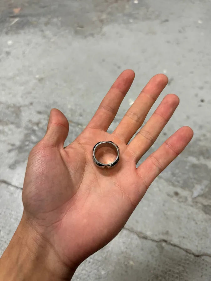 Hermès Silver Sac à Dépêches Ring (OS) egsuaMb 8