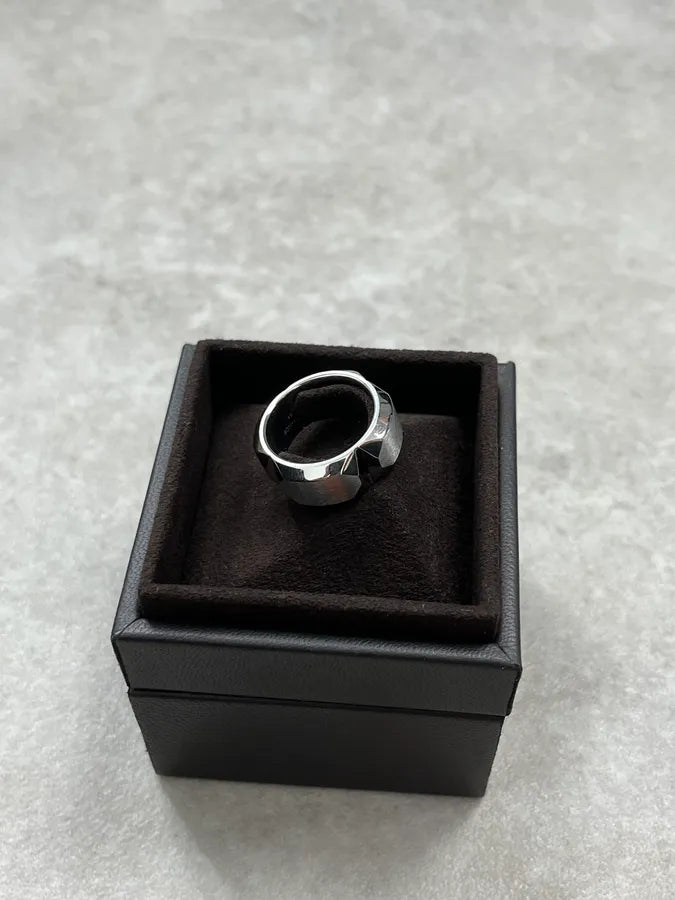 Hermès Silver Sac à Dépêches Ring VVQGmIG 1