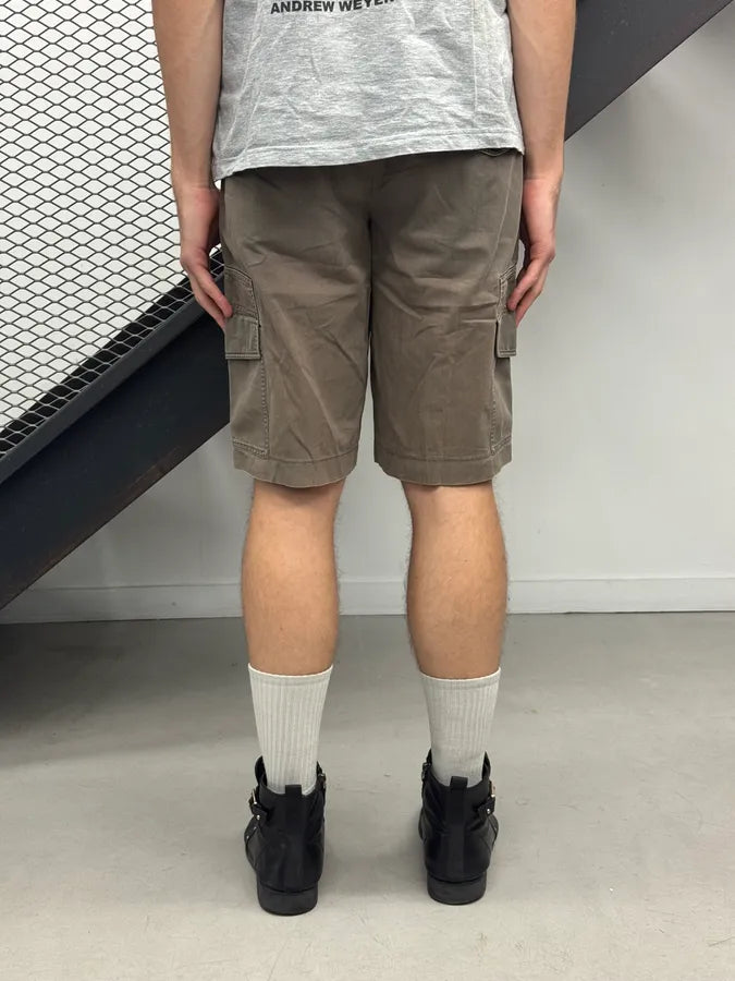 2000s Hermès Taupe Cargo Shorts EQzjvoh 3