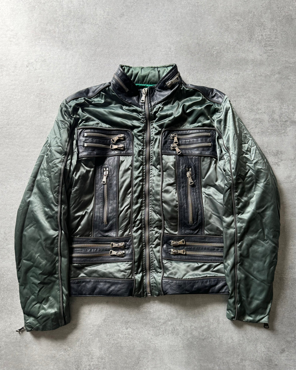 AW2007 Dolce & Gabbana Multi Zips Utility Jacket (L) - 1
