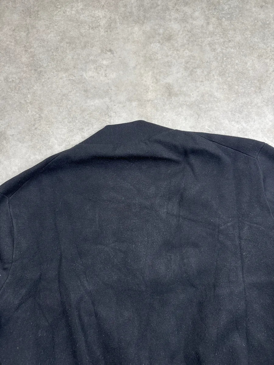 SS2014 Acne Studios Olympia Black Zip-Up Bomber Jacket hiQkTGvP 7