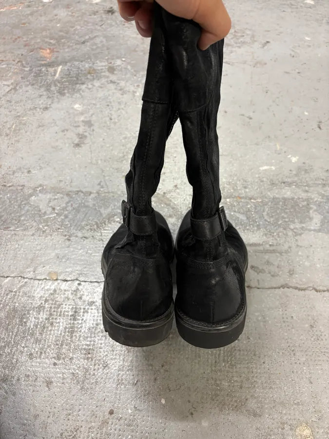 Hugo Boss Black Avant-Garde Ankle Leather Boots CWEilNM 4