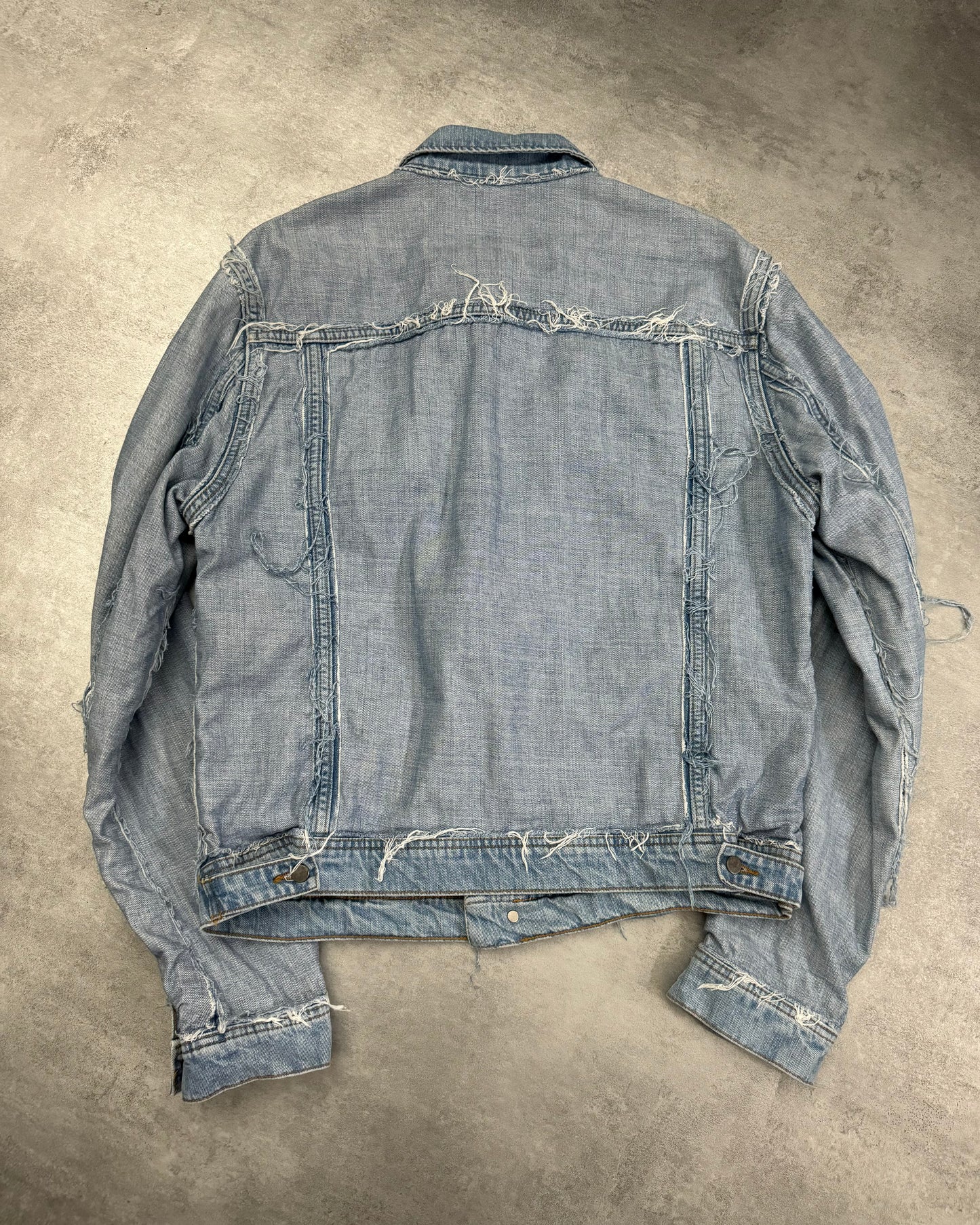 SS2005 Maison Margiela x H&M Reversed Denim Jacket Re-Edition (L) - 4