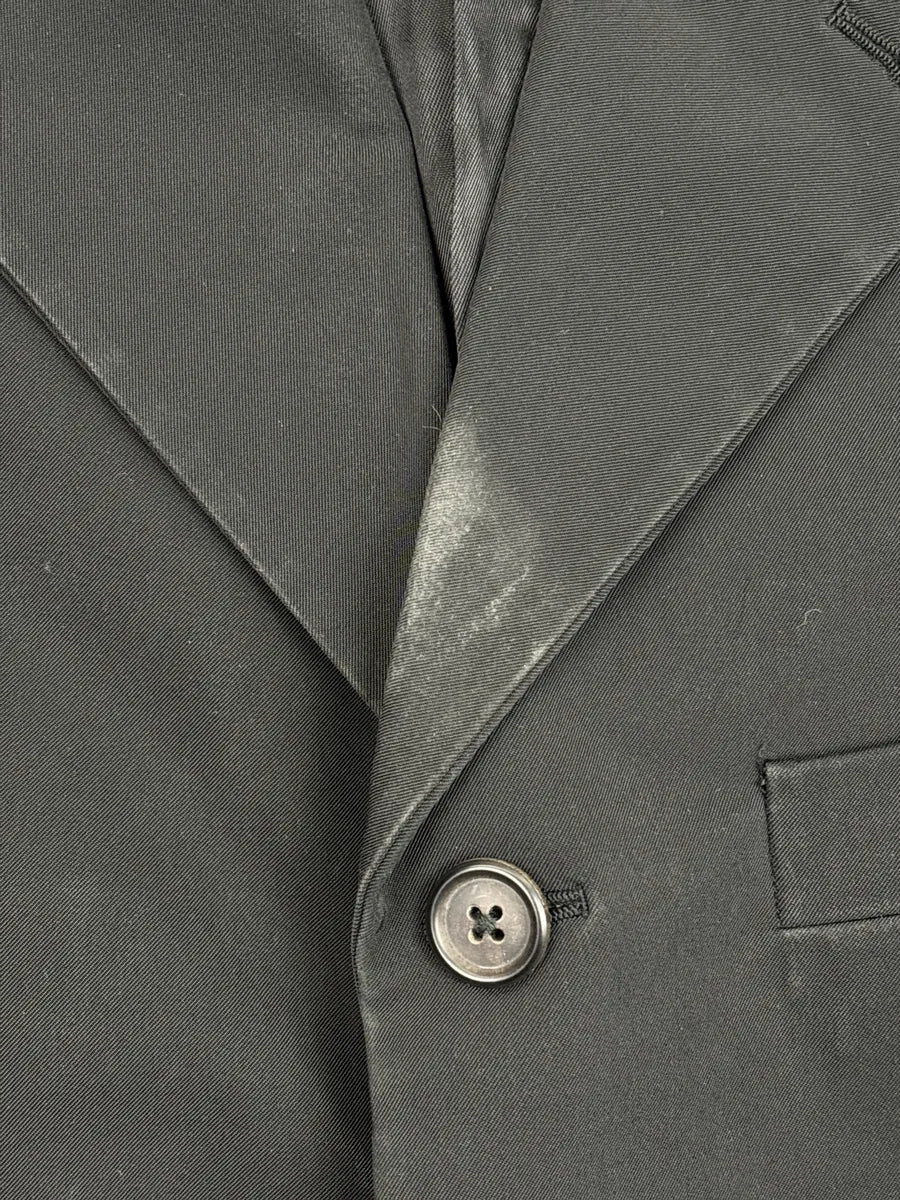 AW1996 Prada Black Three-Button Tailored Blazer hxDXcxhm 10