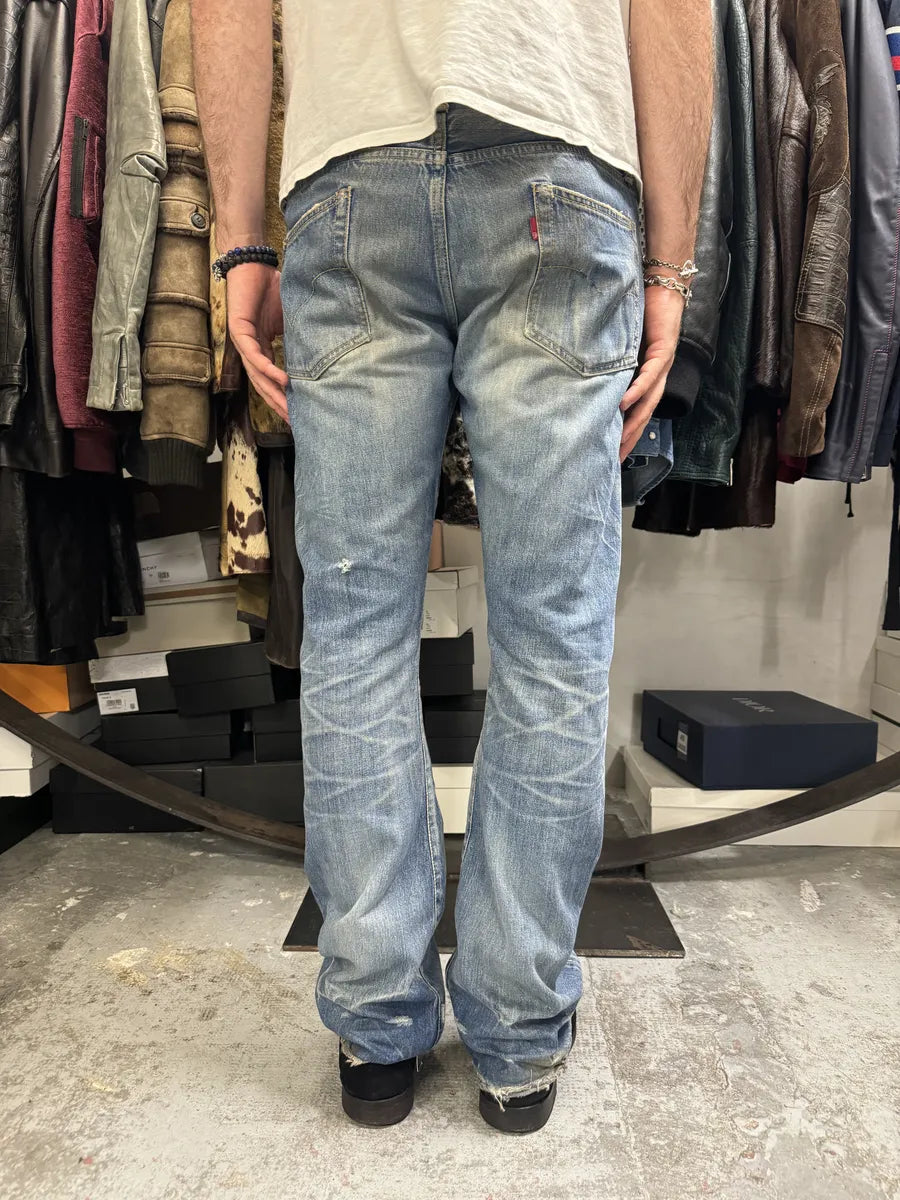 Hysteric Glamour Japanese Blue Studded Denim Jeans Zzjaswy 3