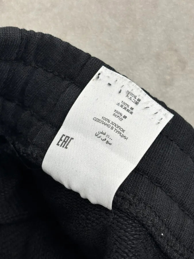 Dries Van Noten Black Minimal Straight Wide-Leg Sweatpants VsEMttW 12