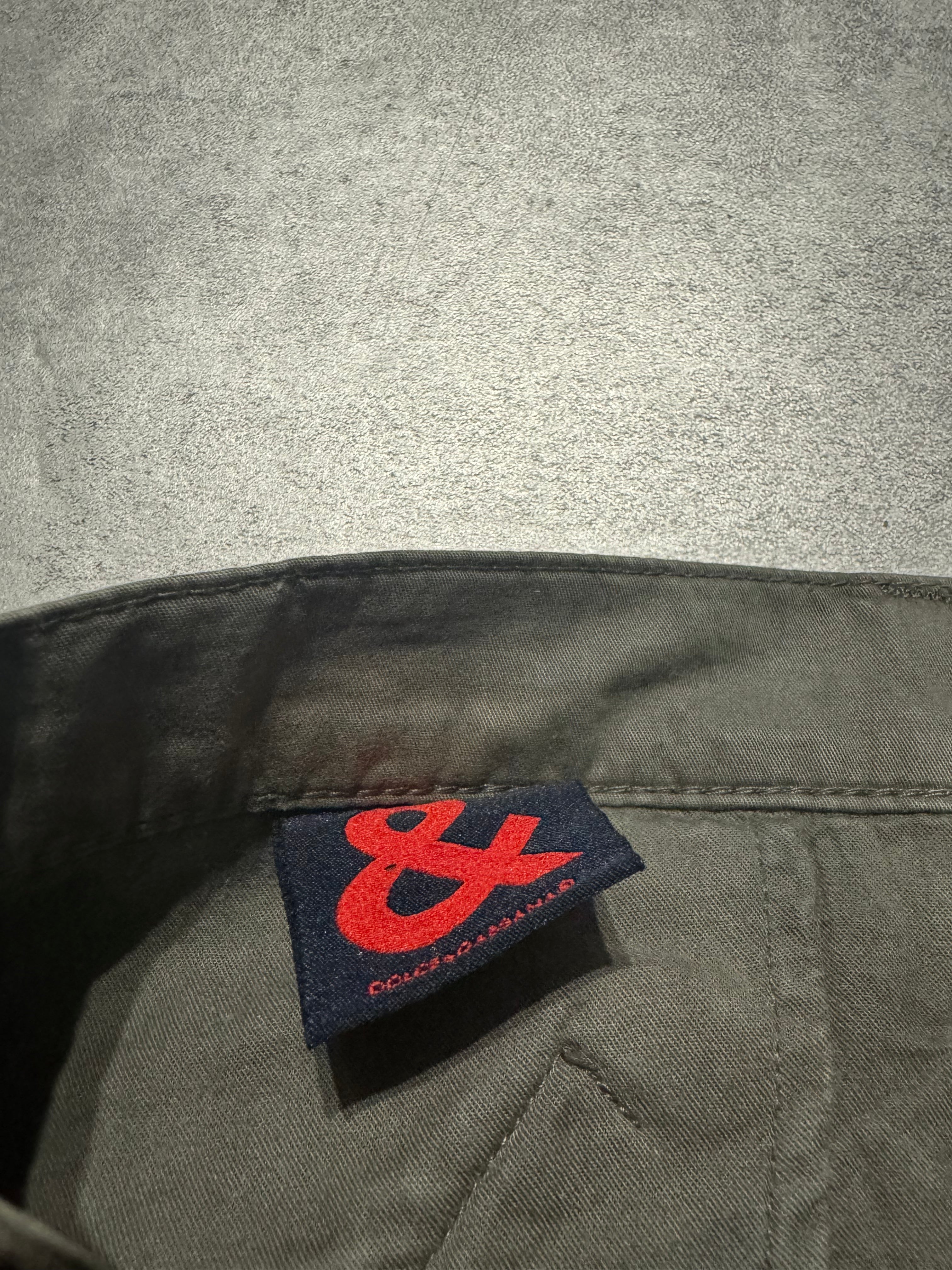 AW2004 Dolce & Gabbana Faded Multi Pockets Cargo Pants (M) - 5