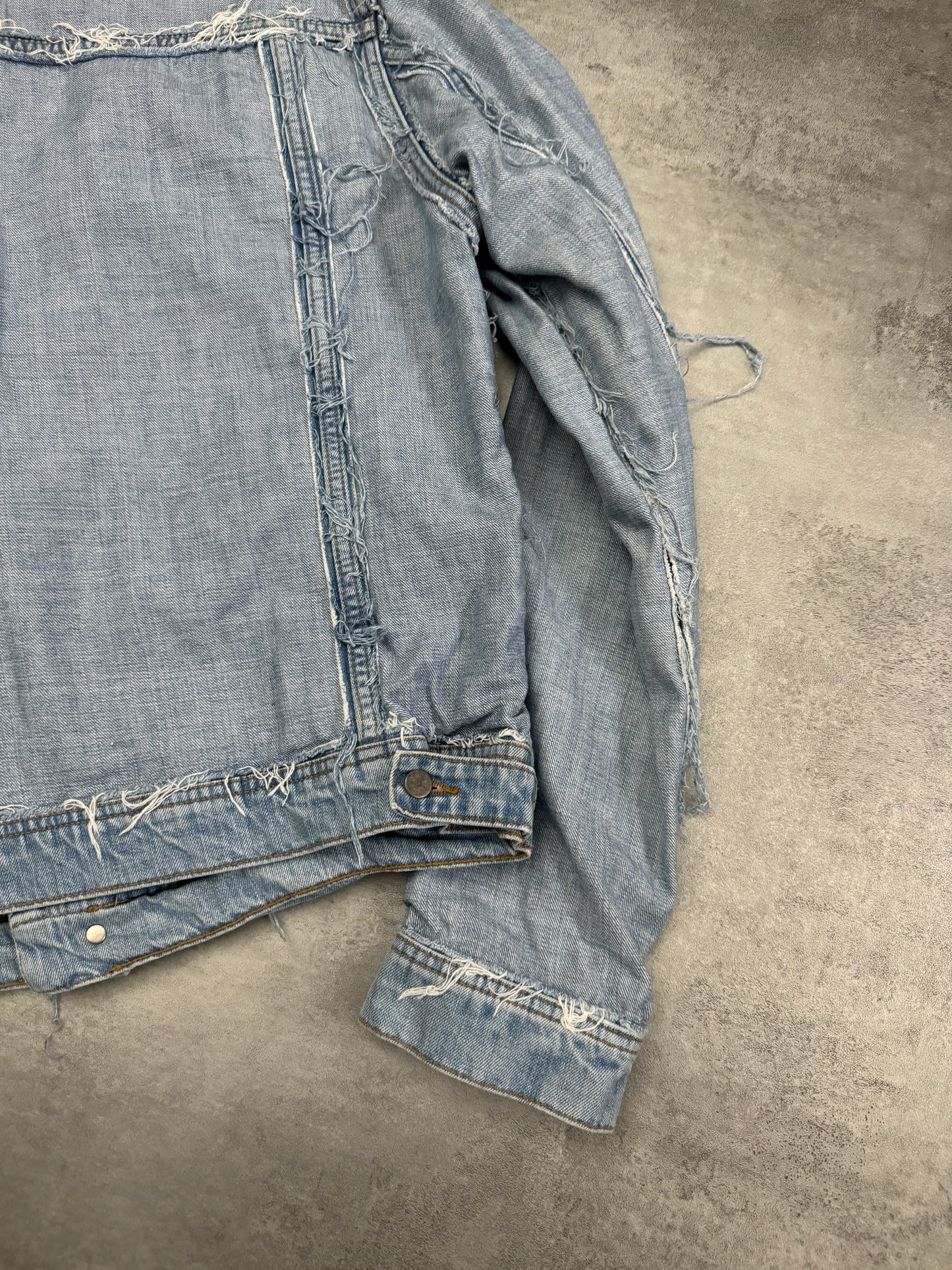 SS2005 Maison Margiela x H&M Reversed Denim Jacket Re-Edition (L) - 2