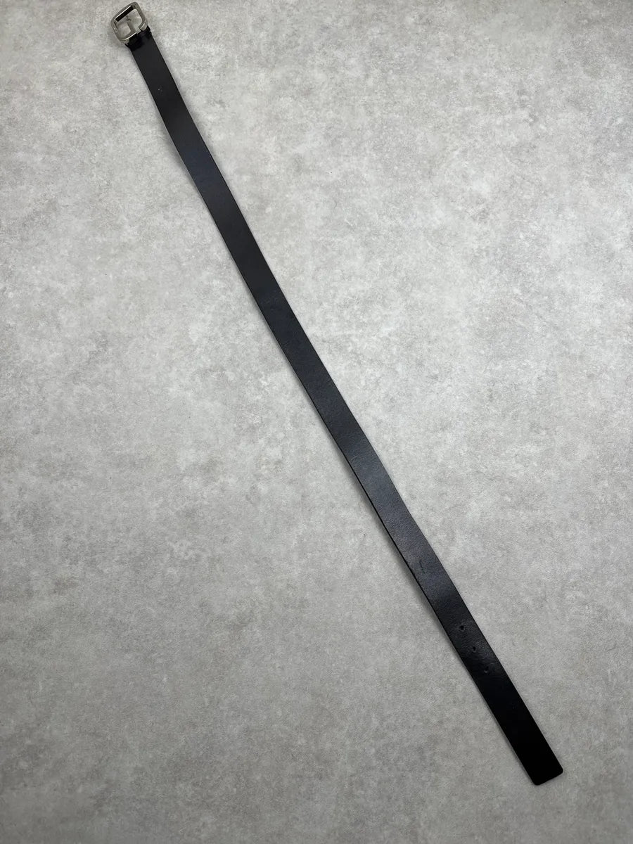 Gucci Black Leather G-Shaped Logo Belt iOHnZKHj 1