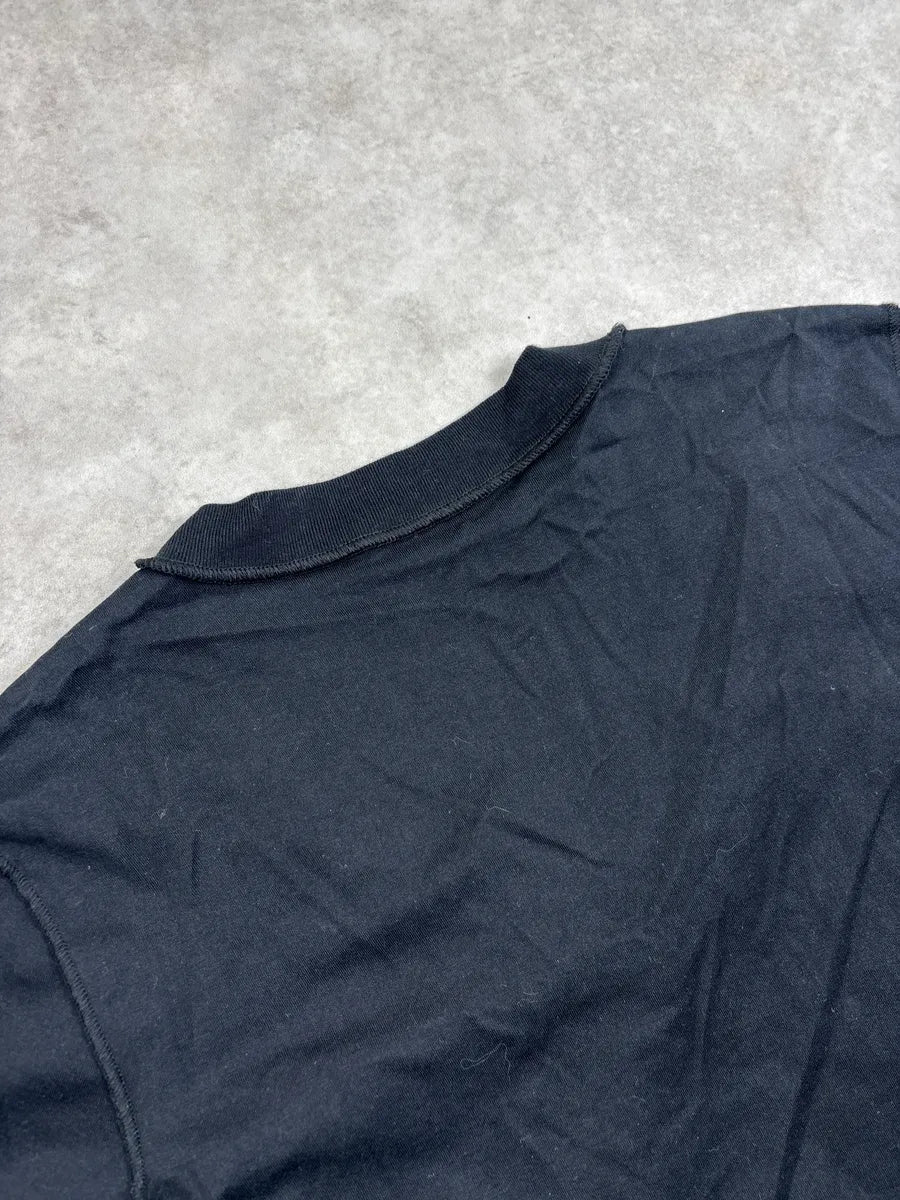 2000s Dolce & Gabbana Black Embellished Neckline T-Shirt iXdQrvRt 6