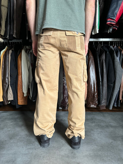 SS2003 Dolce & Gabbana Beige Cargo Utility Pants (L) - 4