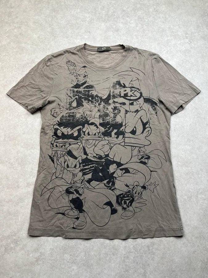 Iceberg Donald Duck Grey T-Shirt wuekPje 0