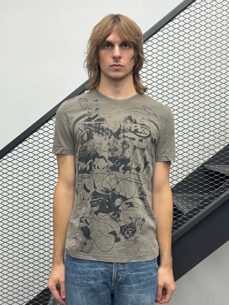 Iceberg Donald Duck Grey T-Shirt wuekPje 1