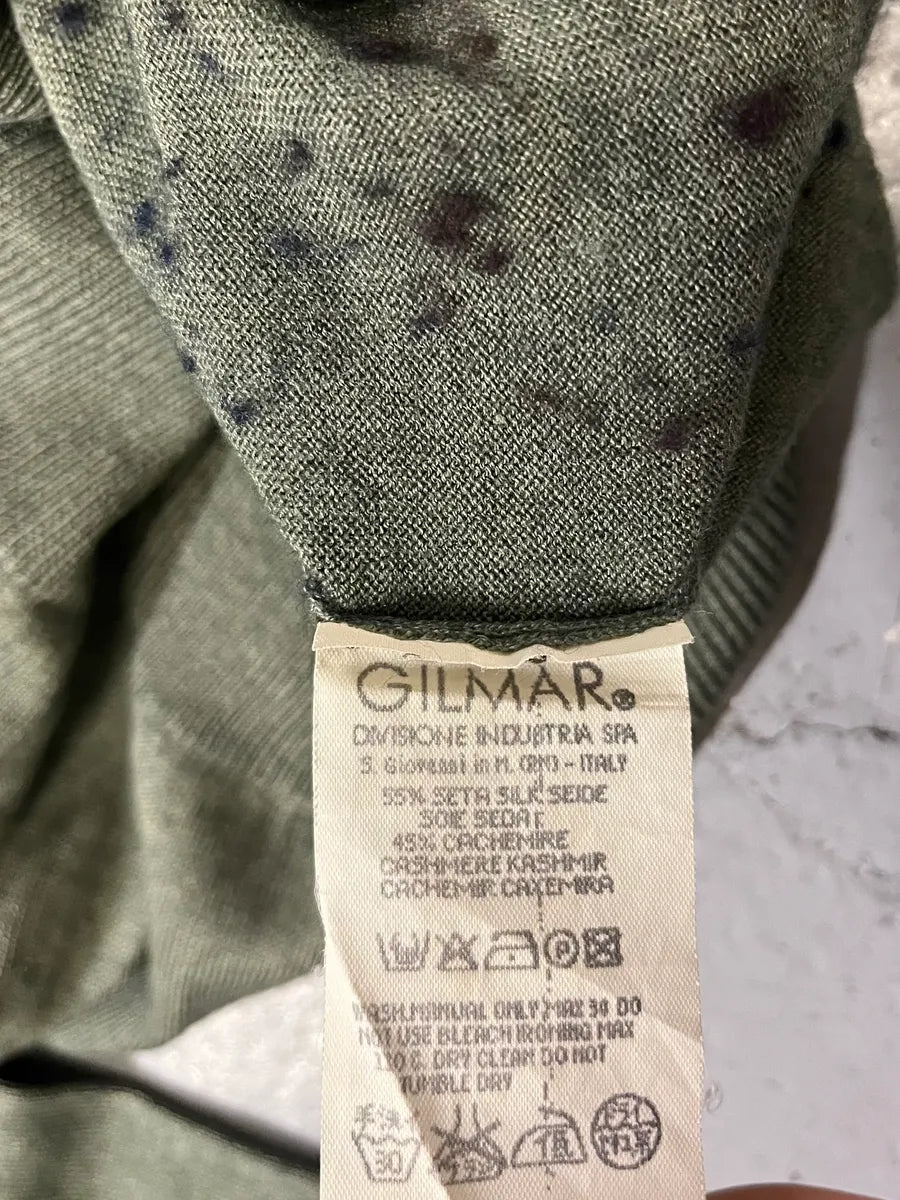 Iceberg Green Relief Cashmere & Silk Sweater rOcbQOJ 9