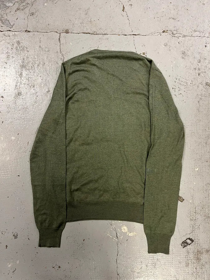 Iceberg Green Relief Cashmere & Silk Sweater rOcbQOJ 6