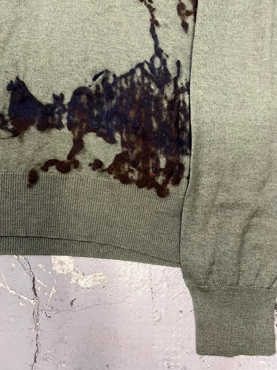 Iceberg Green Relief Cashmere & Silk Sweater rOcbQOJ 3