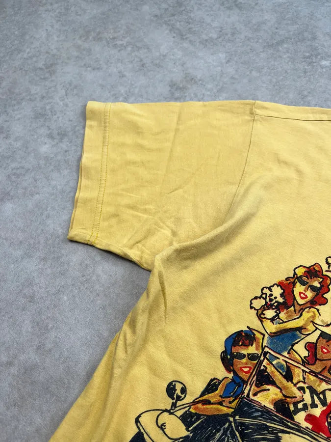 Iceberg Old Paris Yellow T-Shirt gsoMYME 4