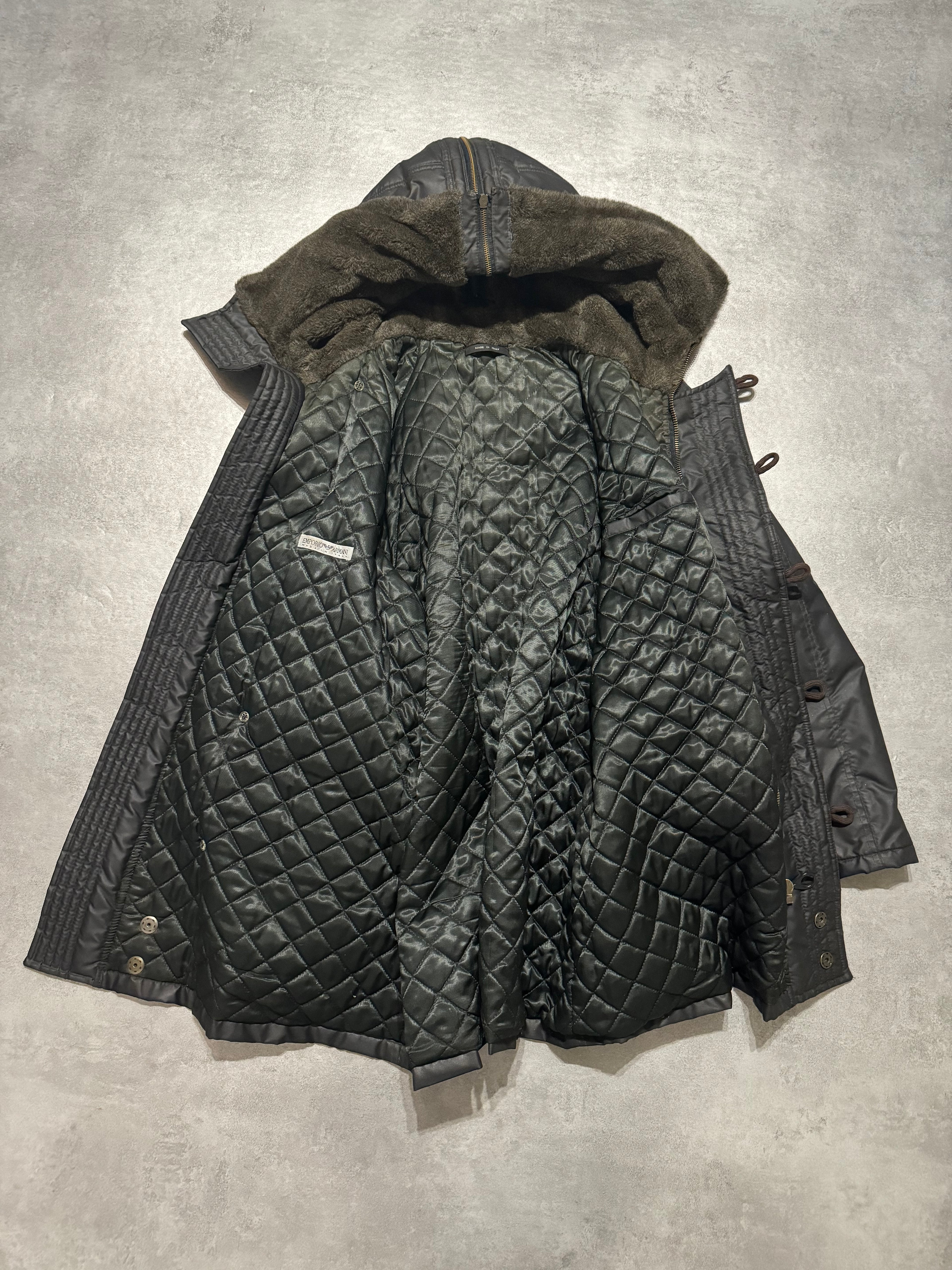 1990s Emporio Armani M1 Type Aviator Bomber Jacket (L) - 11