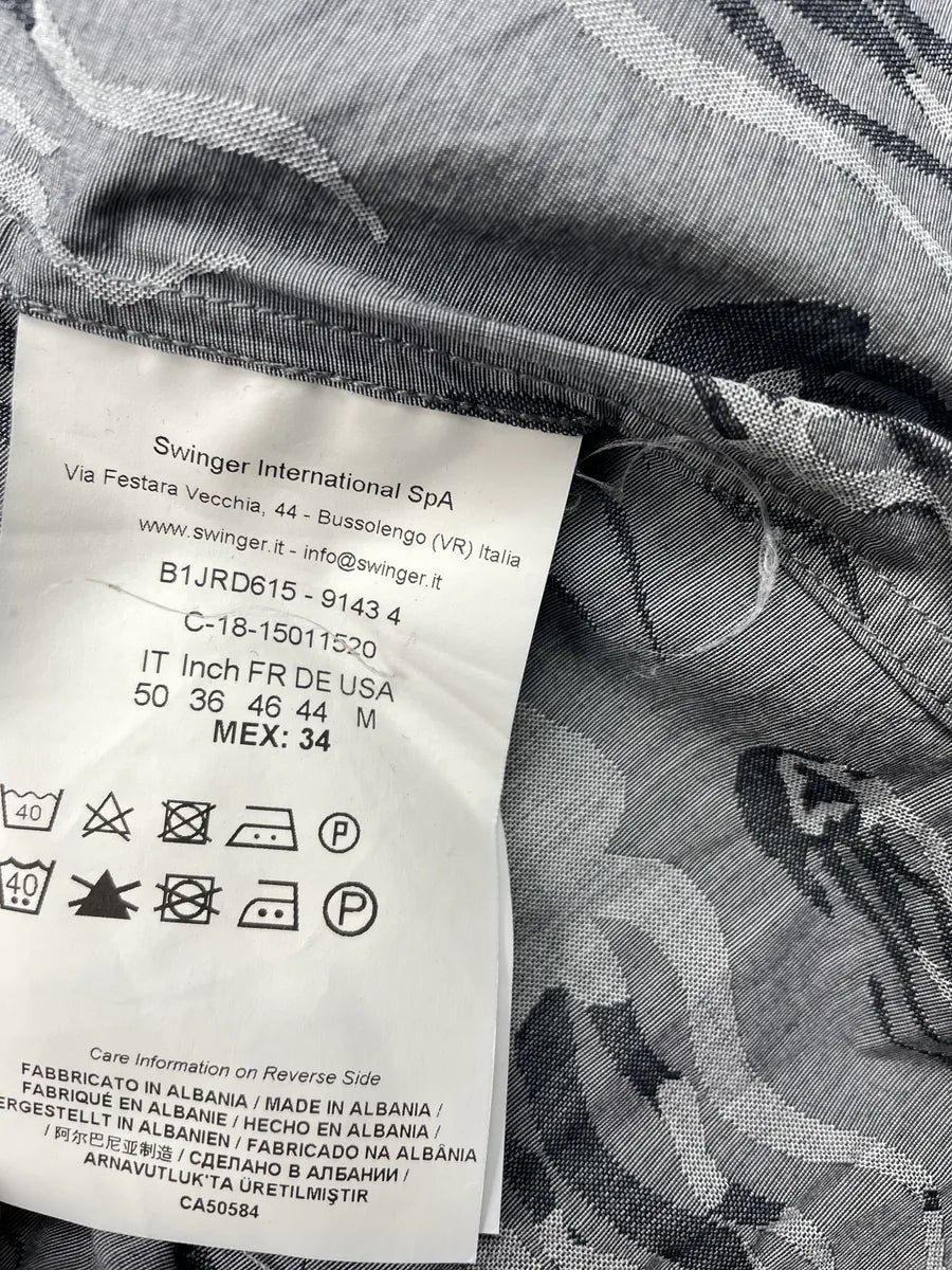 2000s Cavalli Class Grey Jellyfish Medusa Button-Up Shirt ihTanOKF 12