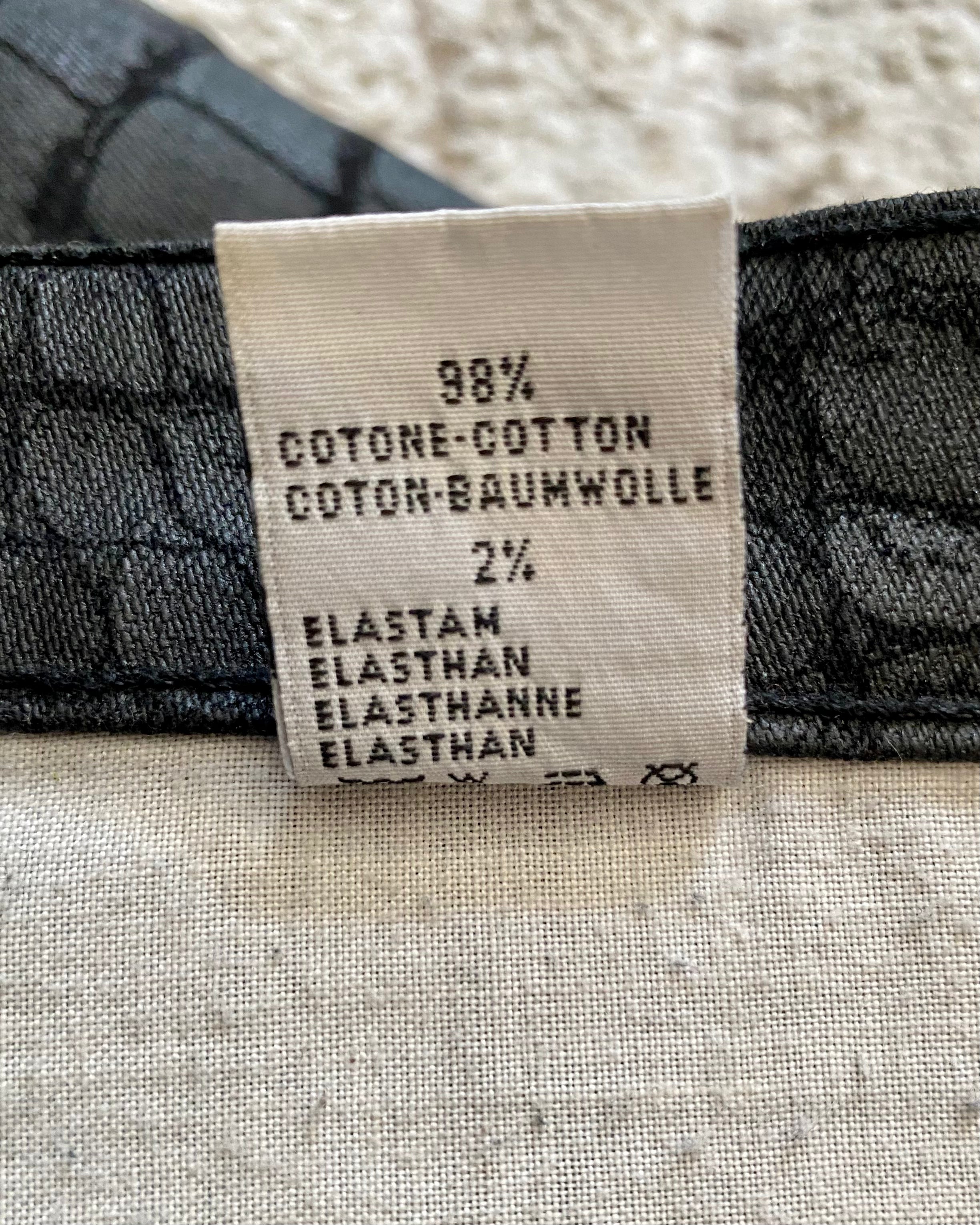 Roberto Cavalli Crocodile Pants (S)