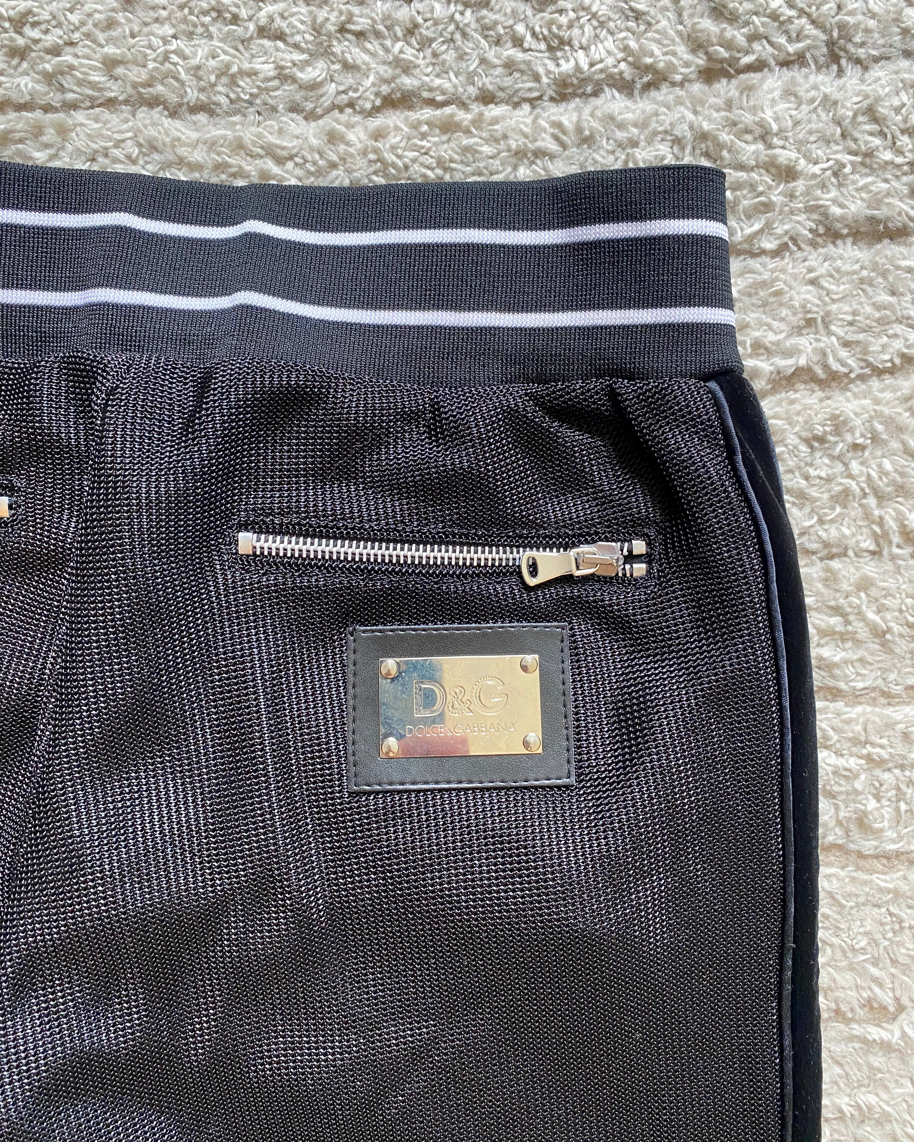 00s ドルチェ&amp;ガッバーナ マルチメタルジップパンツ(S)