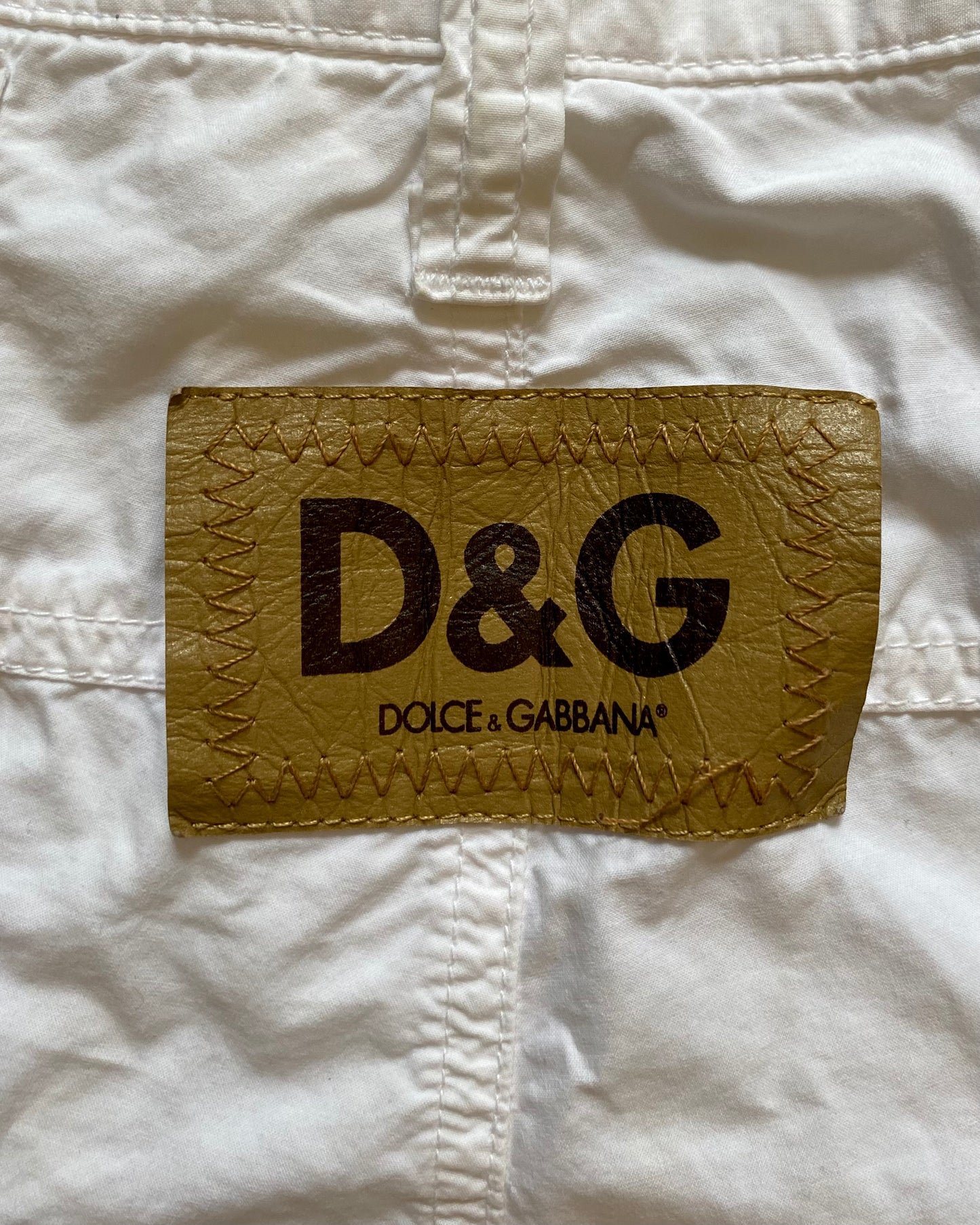 SS04 Dolce &amp; Gabbana 喇叭工装裤 (XS)