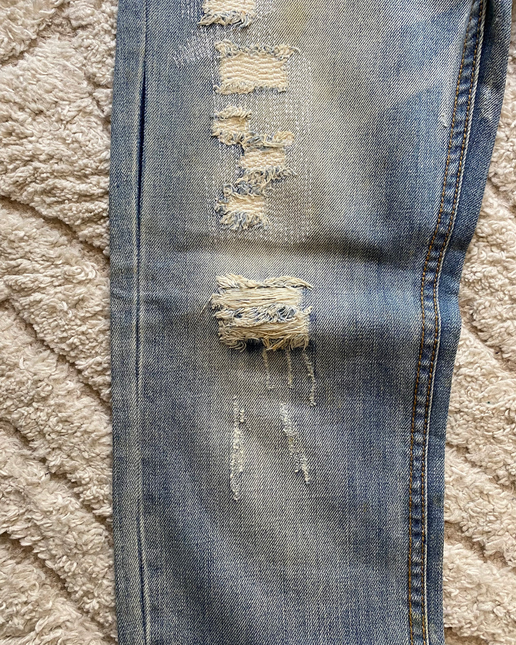 ドルチェ＆ガッバーナ デストロイ ジーンズ (S)