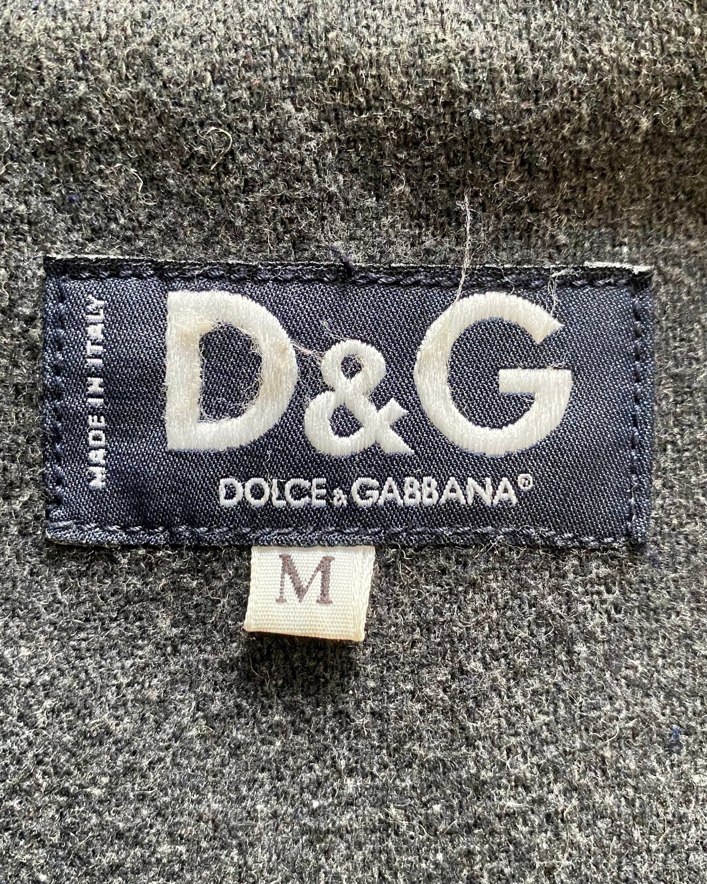 Dolce &amp; Gabbana 灰色牛仔夹克 (S)