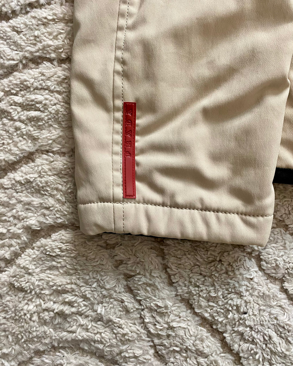 00年代 プラダ クリーム ジャケット (M)