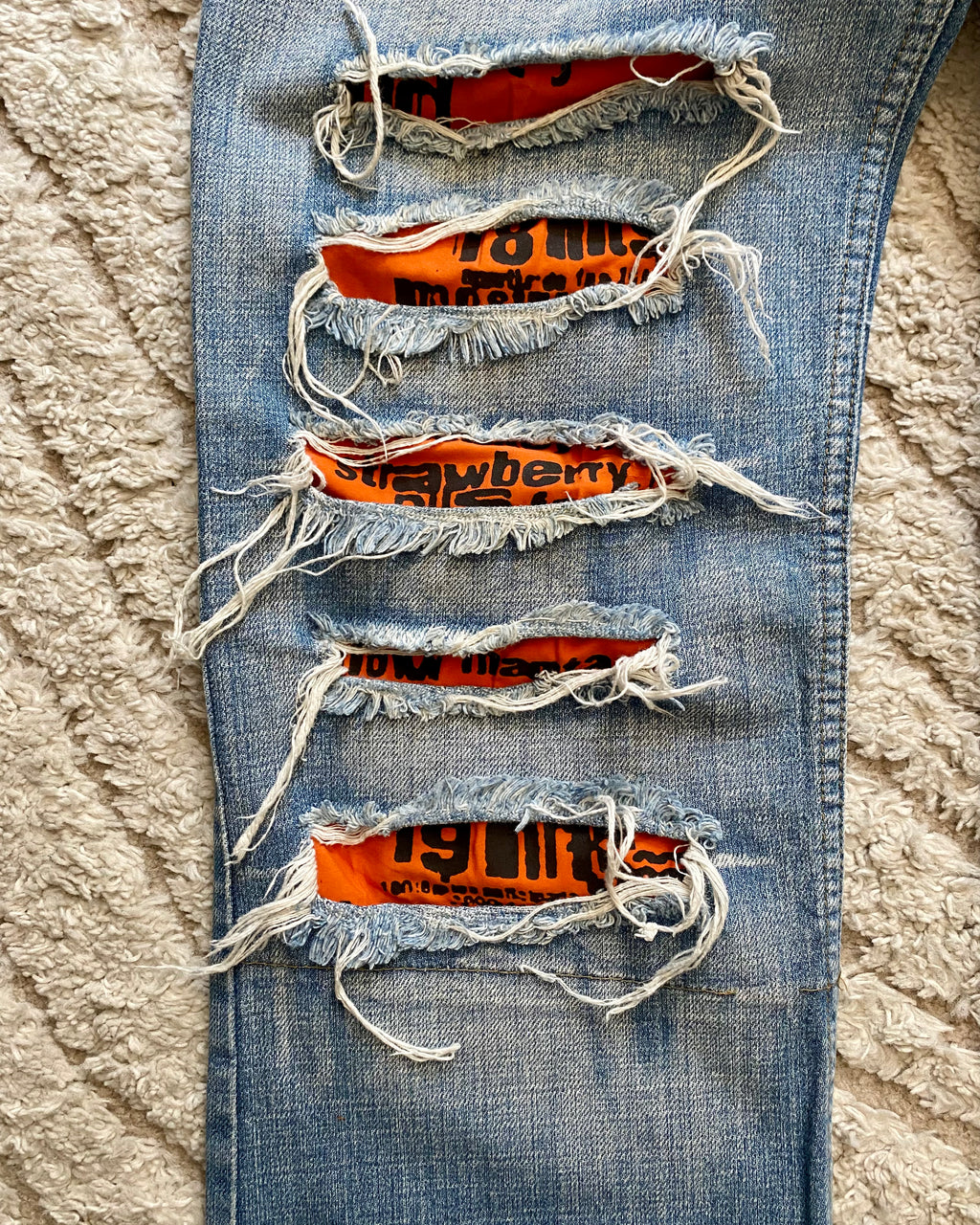 00s ドルチェ＆ガッバーナ ポエム ジーンズ (S)