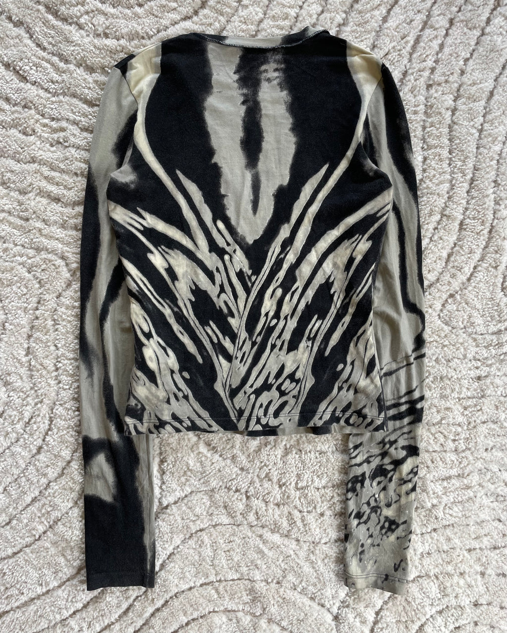 SS02 ロベルト カヴァリ ゼブラ ハルシネーション トップ (XS)