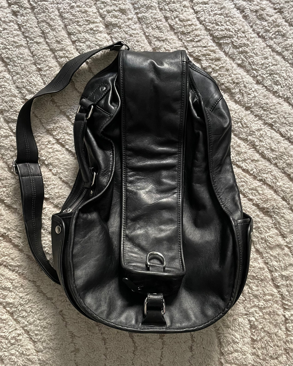 2008 SS メゾン マルジェラ x H&amp;M ギター レザー バッグ RE-EDITION