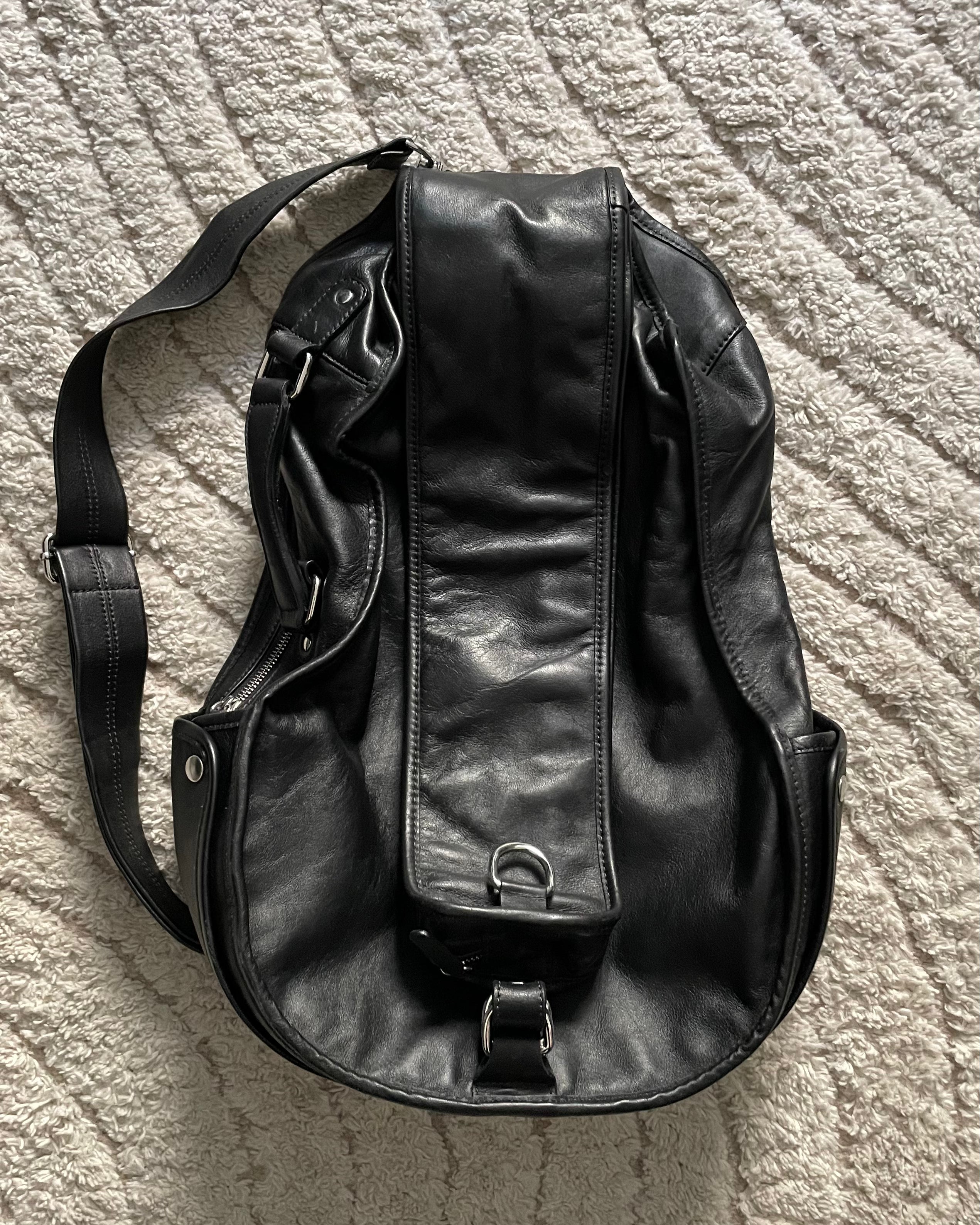 2008 SS メゾン マルジェラ x H&amp;M ギター レザー バッグ RE-EDITION
