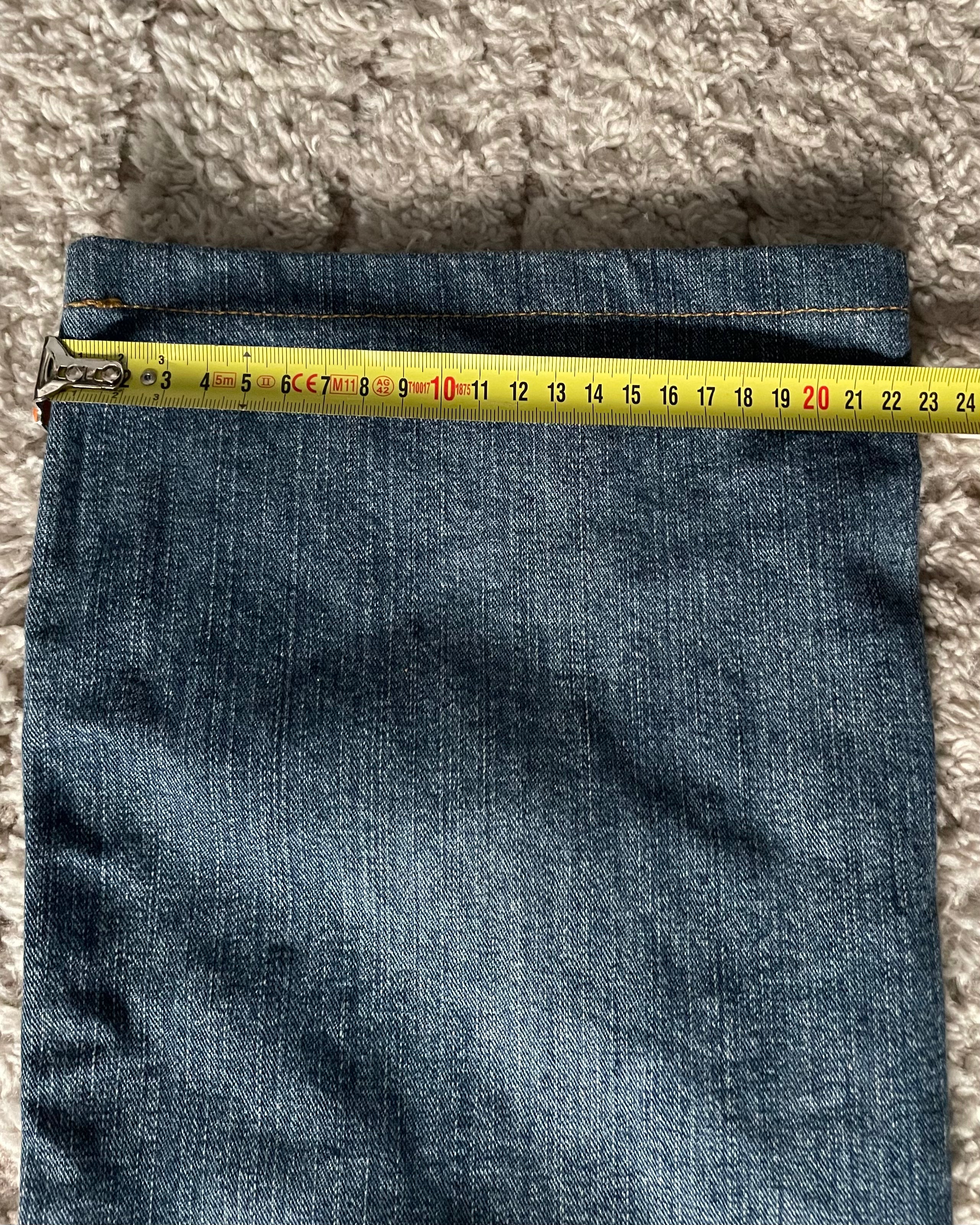 Dolce & Gabbana Ornement de Bijoux Denim Pants (M)