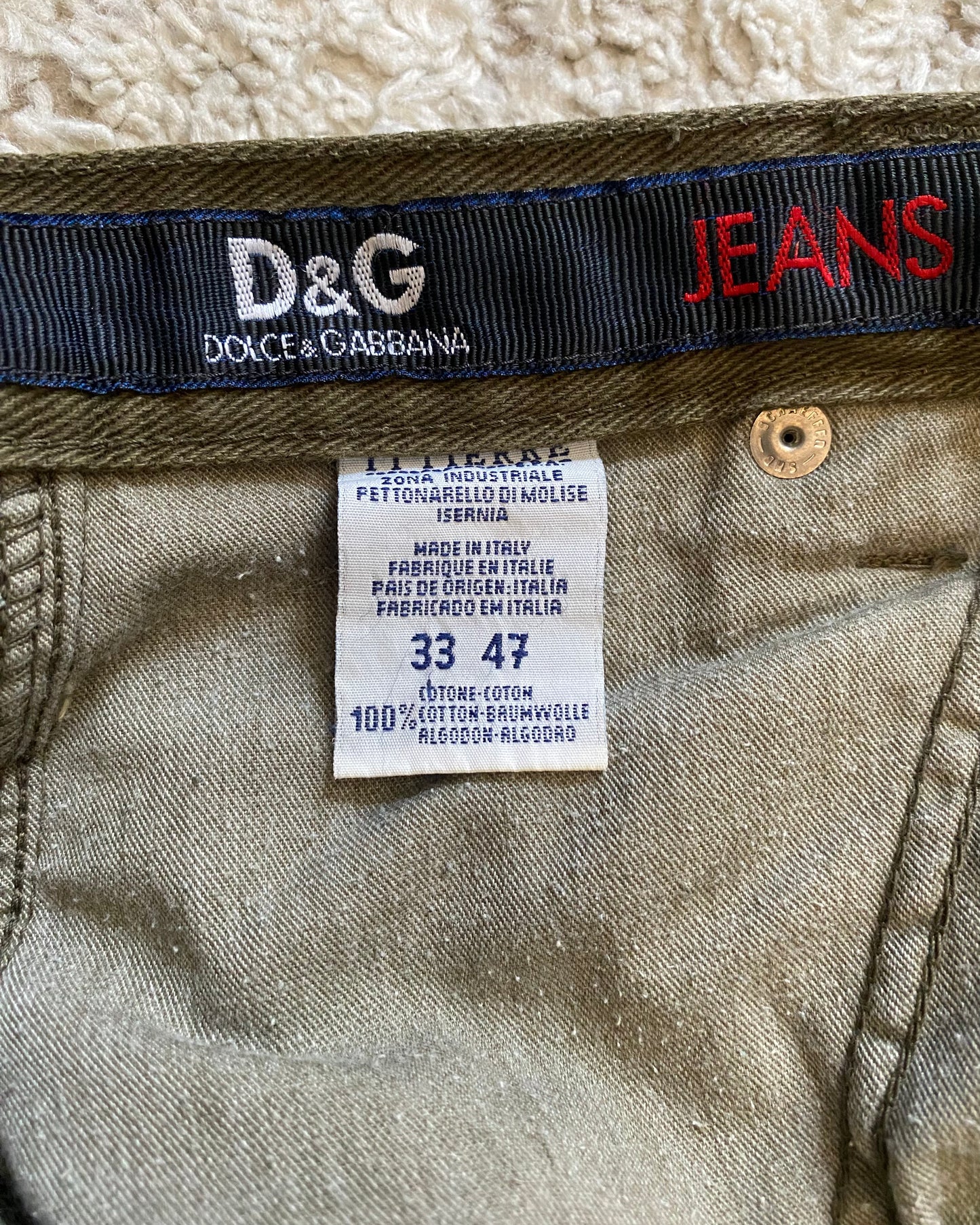 Dolce & Gabbana Carpenter Cargo Pants (M)